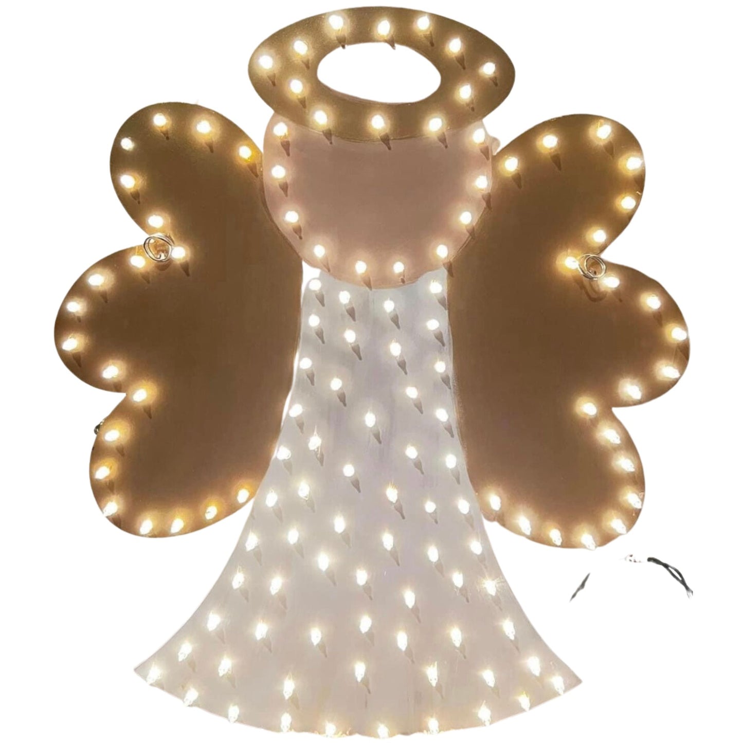 Angel Tree Topper With Lights