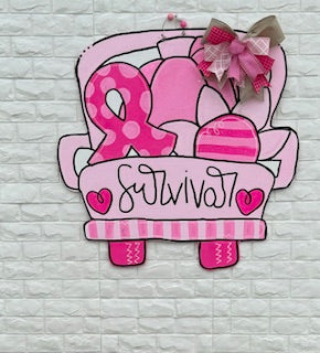 breast cancer survivor truck 