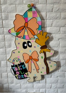 Cute Halloween Ghost Door Hanger